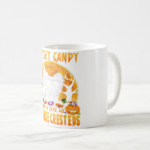 Vergessen Sie Candy einfach geben Sie mir Chihuahu Kaffeetasse (VorderseiteRechts)