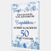 Vergessen Sie das Ich-nicht-Jubiläum Acrylschild (Winkel)