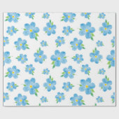 Vergessen Sie, dass das Muster der Aquarellfarben- Geschenkpapier (Flach)