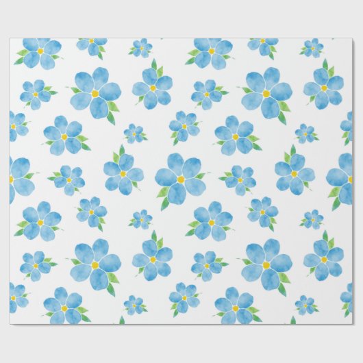 Vergessen Sie, dass das Muster der Aquarellfarben- Geschenkpapier (Flach)