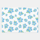 Vergessen Sie, dass das Muster der Aquarellfarben- Geschenkpapier Set (Vorderseite)