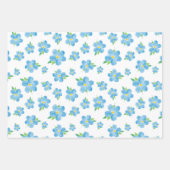 Vergessen Sie, dass das Muster der Aquarellfarben- Geschenkpapier Set (Vorderseite)