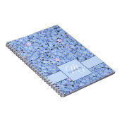 Vergessen Sie, dass ich keinen blauen Floral-Namen Notizblock (Rechte Seite)