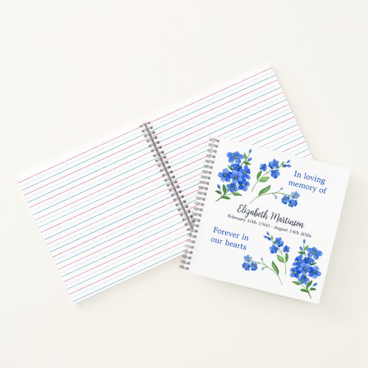 Vergessen Sie, dass ich nicht beerdigt Memorial Gä Notizblock (Innenseite)