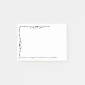 Vergessen Sie, dass ich Phantastisch bin, dass die Post-it Klebezettel (Vorderseite)