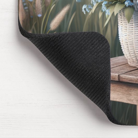 Vergessen Sie den Aktionskorb "Keine Blume" Mousepad (Ecke)