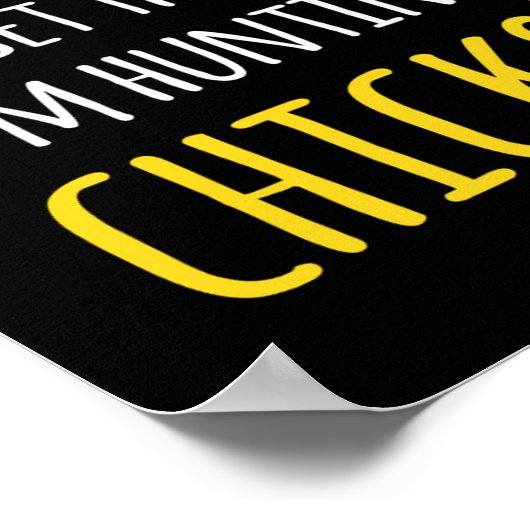 Vergessen Sie den Hasen des sonnigen Osterhasen de Poster (Ecke)