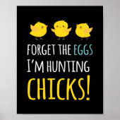 Vergessen Sie den Hasen des sonnigen Osterhasen de Poster (Vorne)