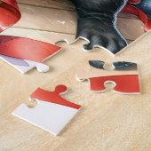 Vergessen Sie den Knoten - Schwarzes Labrador Puzzle (Seite)