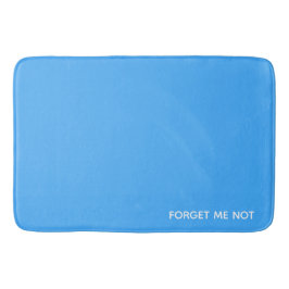 Vergessen Sie den nicht blauen Farbnamen Badematte