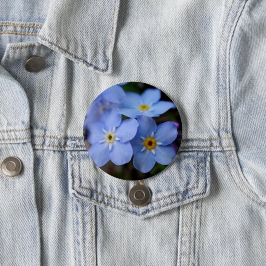 Vergessen Sie die blauen Blumen von mir Button (Beispiel)
