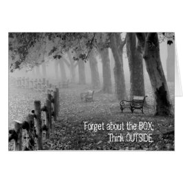 Vergessen Sie die Box, denken Sie an die leere Inn