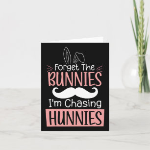 Vergessen Sie die Bunnies im Chasing Hunnies Fun O Karte