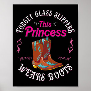 Vergessen Sie die GL-Slippers dieser Prinzessin tr Poster