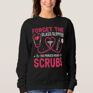 Vergessen Sie die Glashüpfer, die diese Prinzessin Sweatshirt