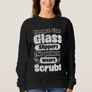 Vergessen Sie die Glashüpfer dieser Prinzessin trä Sweatshirt