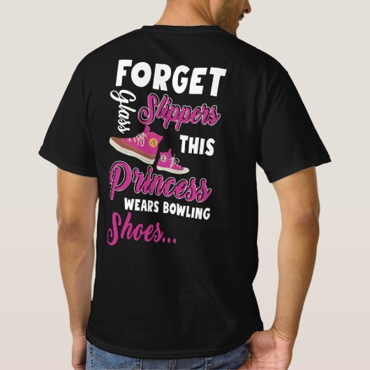 Vergessen Sie die Glashüpfer dieser Prinzessin trä T-Shirt (Rückseite)