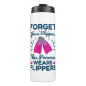 Vergessen Sie die Glashüpfer dieser Prinzessin trä Thermosbecher (Vorderseite)