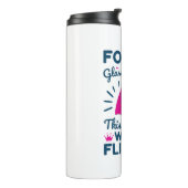 Vergessen Sie die Glashüpfer dieser Prinzessin trä Thermosbecher (Nach links gedreht)