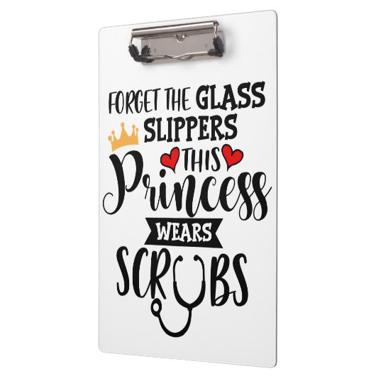 Vergessen Sie die Glastüren Prinzessin trägt komis Klemmbrett (Links)