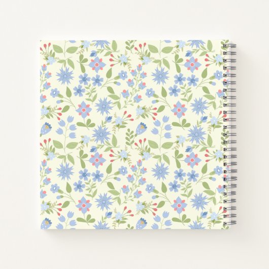 Vergessen Sie die Nüsse und Maisblumen Notizblock (Rückseite)