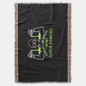 Vergessen Sie die Sicherheit von Labradoren Ich Wo Decke (Vorderseite Vertikal)