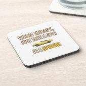 Vergessen Sie die Therapie, Triumph Spitfire Getränkeuntersetzer (Linke Seite)