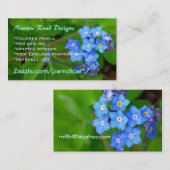 Vergessen Sie die Visitenkarte nicht (Vorne/Hinten)