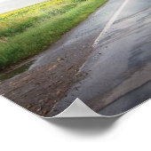 Vergessen Sie die Welt Poster (Ecke)