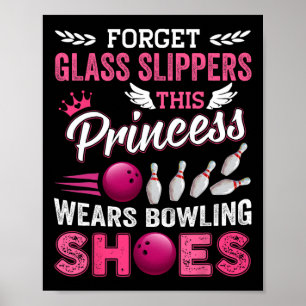 Vergessen Sie Gl Slippers Diese Prinzessin trägt B Poster