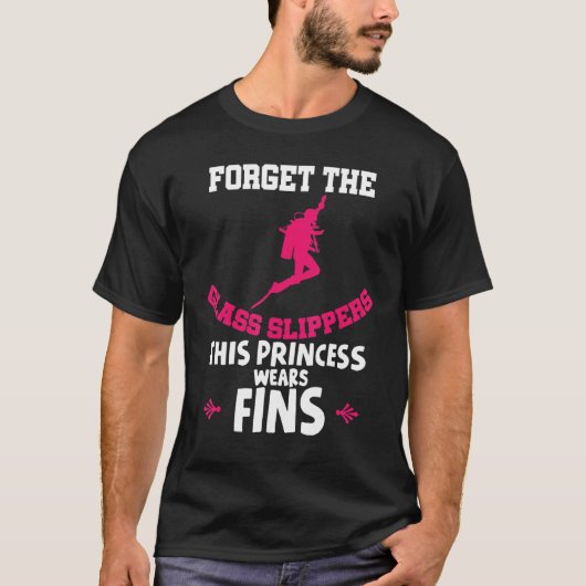 Vergessen Sie Glass Slippers Diese Prinzessin träg T-Shirt (Vorderseite)