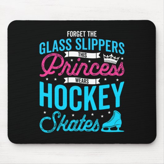 Vergessen Sie Glass Slippers Dieses Princess trägt Mousepad (Vorne)