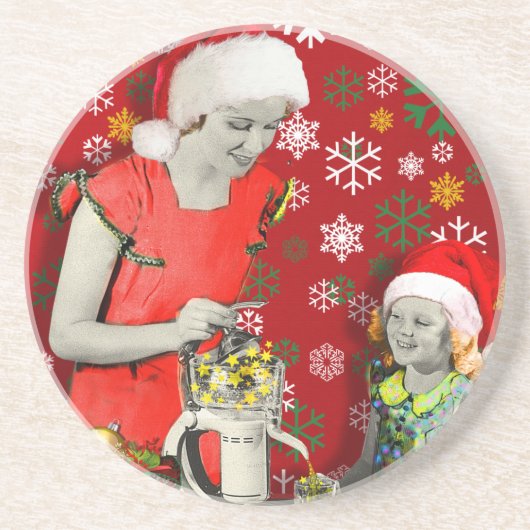 Vergessen Sie Ihre Weihnachten Getränkeuntersetzer (Vorne)