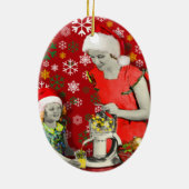 Vergessen Sie Ihre Weihnachten Keramik Ornament (Hinten)