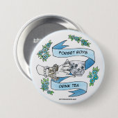 Vergessen Sie Jungen Button (Vorne & Hinten)