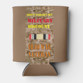 VERGESSEN SIE MEINEN MILITÄRISCHEN ERMÄSSIGUNGSNAC DOSENKÜHLER (Vorderseite)