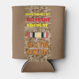 VERGESSEN SIE MEINEN MILITÄRISCHEN ERMÄSSIGUNGSNAC DOSENKÜHLER