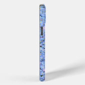 Vergessen Sie mich nicht Blue Floral iPhone / iPad Case-Mate iPhone Hülle (Rückseite / Rechts)
