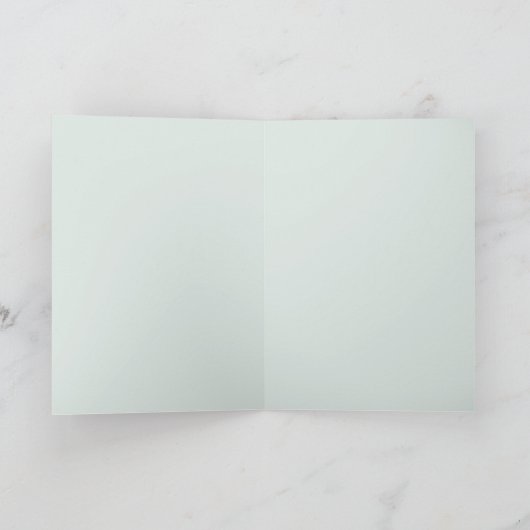 Vergessen Sie mich nicht Blumen Karte (Innenseite)