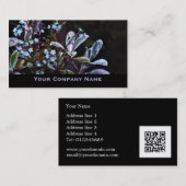 Vergessen Sie mich nicht Blumen kundenspezifische Visitenkarte (Vorne/Hinten)