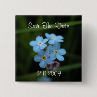Vergessen Sie mich nicht Blumen-Save the Date