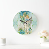 Vergessen Sie mich nicht, die Mauer auf dem Angel Große Wanduhr (Zuhause)