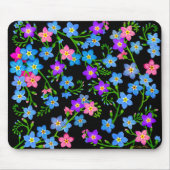 Vergessen Sie mich nicht Garten-Blumen Mousepad (Vorne)