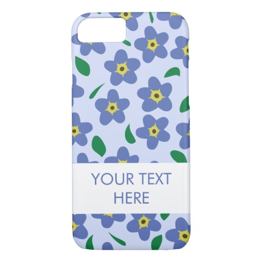 Vergessen Sie mich nicht Handy Case für iPhone (Rückseite)