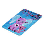 Vergessen Sie mich nicht Niedlich Elephant Cat Che Magnet (Linke Seite)