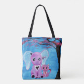 Vergessen Sie mich nicht niedliche Tasche (Rückseite)