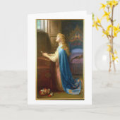 "Vergessen Sie mich nicht" (Öl auf Leinwand) Karte (Gelbe Blume)