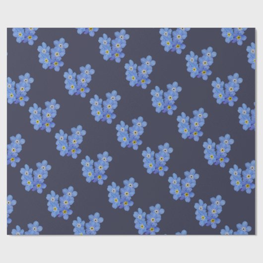 Vergessen Sie mich nicht Packpapier (Flach)