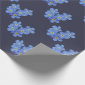 Vergessen Sie mich nicht Packpapier (Ecke)