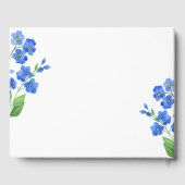 Vergessen Sie mir im liebsten Gedächtnis nicht das Gästebuch (Rückseite)